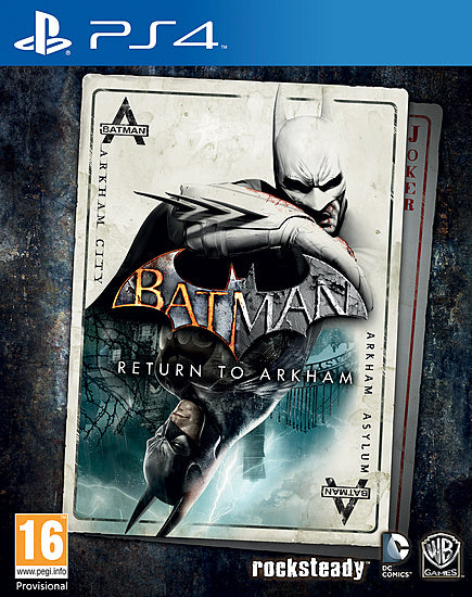 Batman: Return to Arkham HD Collection
by Warner Bros. Interactive
PS4