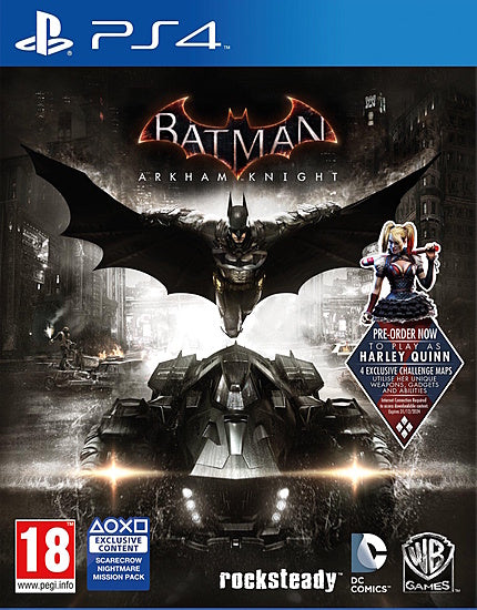Batman Arkham Knight
by Warner Bros. Interactive
PS4