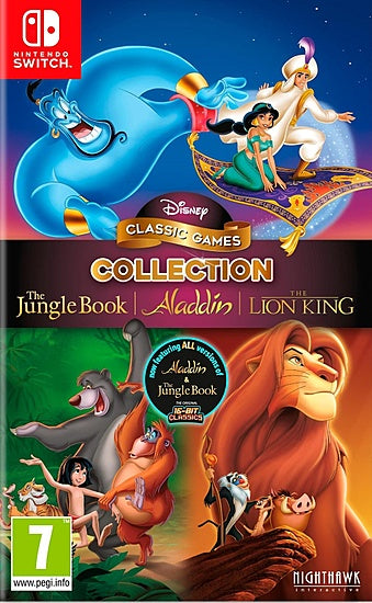 Disney Classic Games Collection: The Jungle Book, Aladdin, and The Lion King
by Disney Interactive
Switch