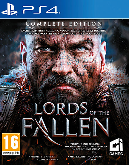 Lords of the Fallen - Complete Edition
by CI Games
PS4