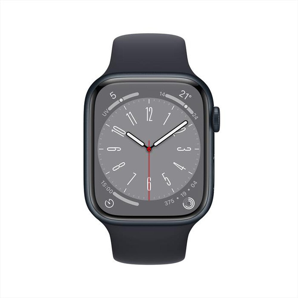 APPLE - Watch Series 8 GPS 41mm Alluminio-Mezzanotte