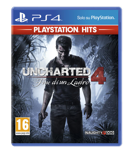 Uncharted 4: Fine di un Ladro PlayStation Hits 
by Sony Computer Entertainment
PS4