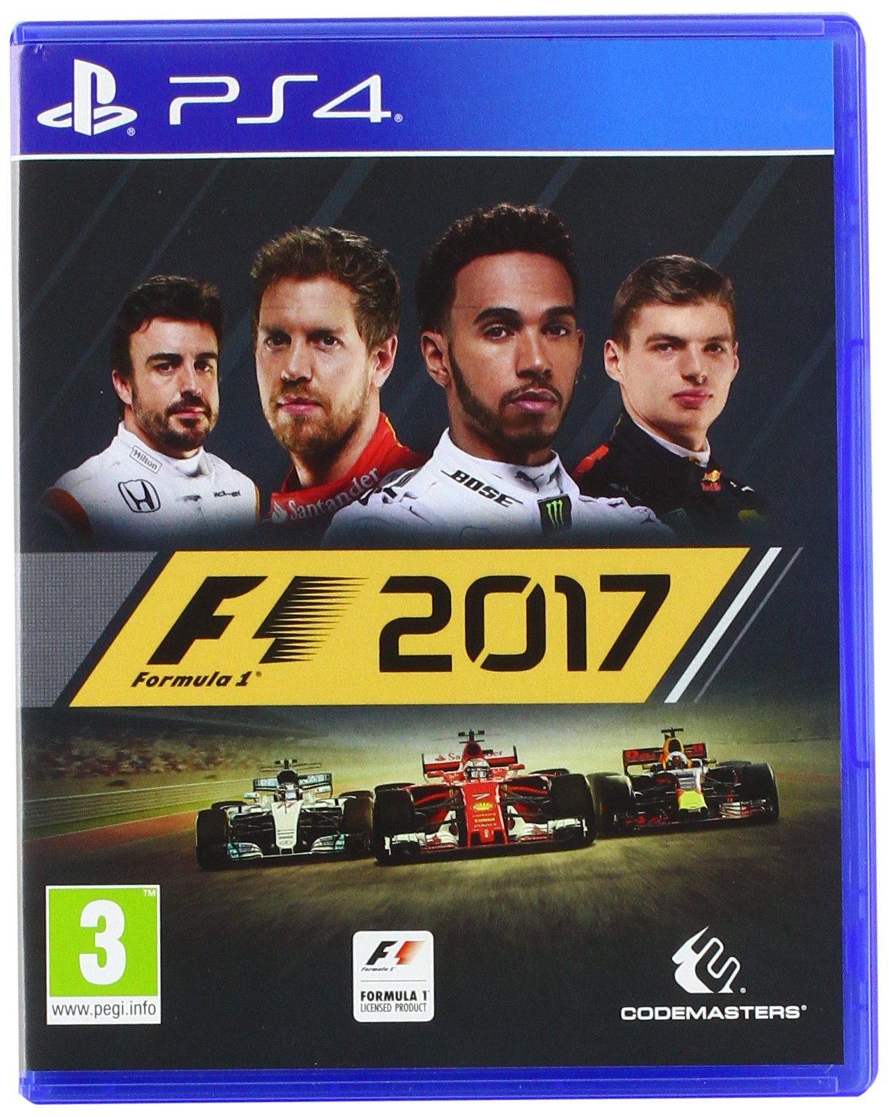 F1 2017  
by Codemasters
PS4