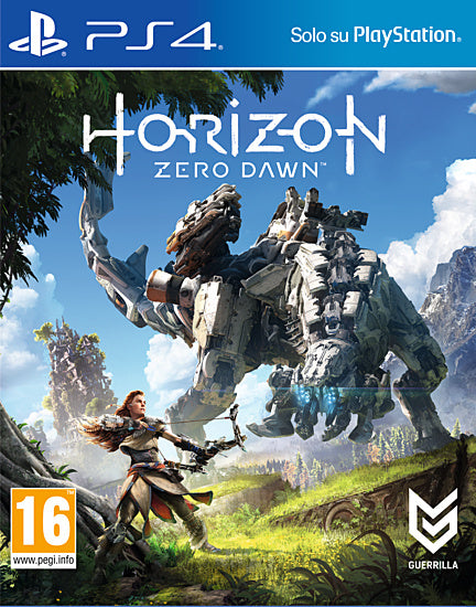 Horizon Zero Dawn  
by Sony Computer Entertainment
PS4