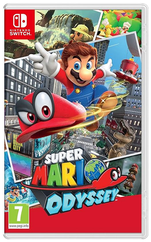 Super Mario Odyssey  
by Nintendo
Switch