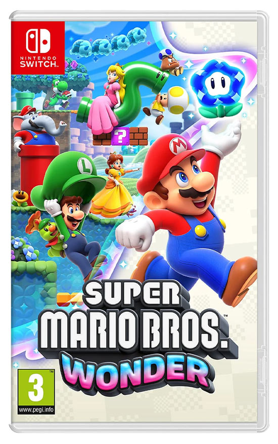 Super Mario Bros. Wonder  
by Nintendo
Switch
