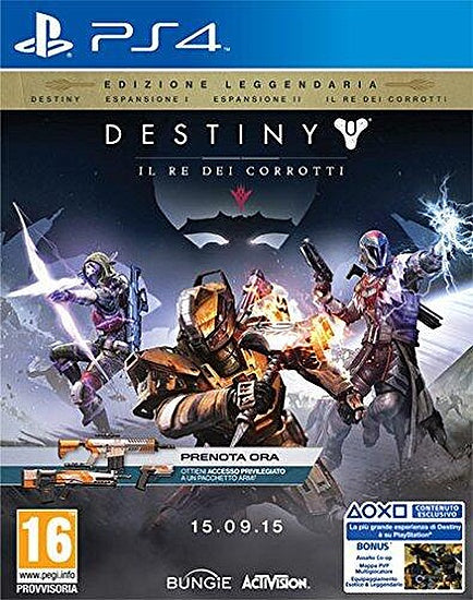 Destiny: Il Re dei Corrotti - Edizione Leggendaria  
by Activision
PS4