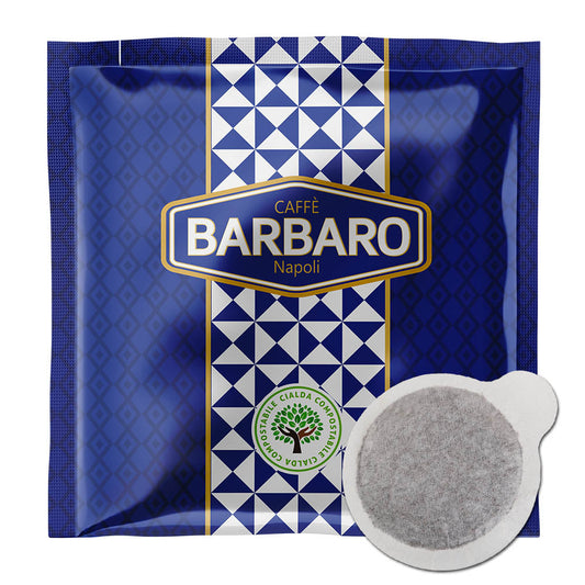 BARBARO Blu Caffè in cialde ESE44 pz. 70+8