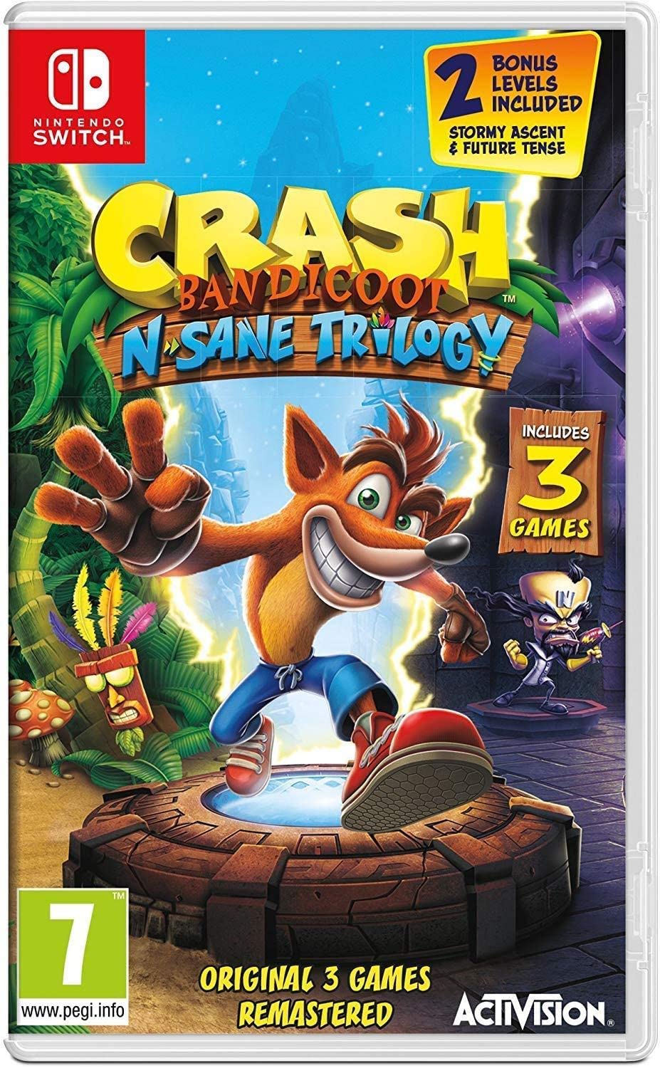Crash Bandicoot N. Sane Trilogy  
by Activision Nintendo Switch