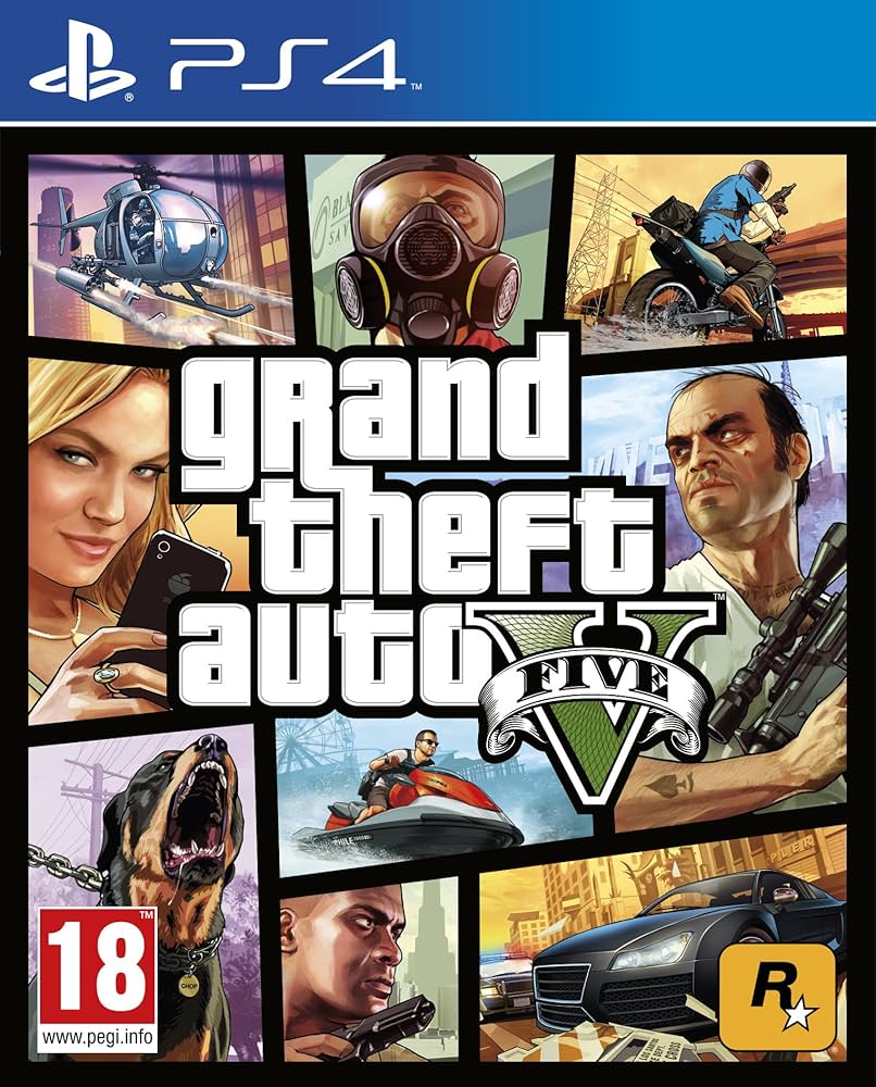 GTA V - by Rockstar Games
PS4