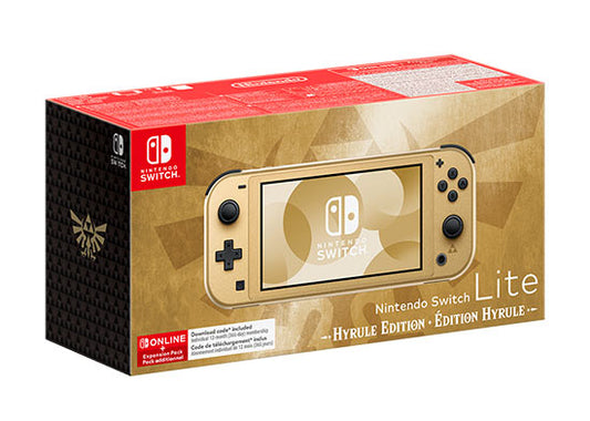 Nintendo Switch Lite Hyrule Edition + 12 Mesi Nintendo Switch Online + Pacchetto aggiuntivo  
by Nintendo
Switch