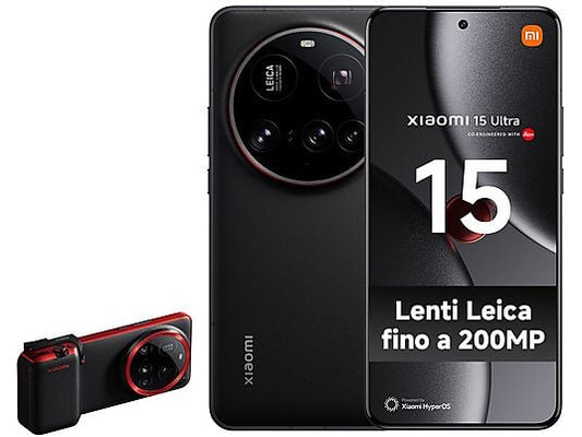 XIAOMI 15 Ultra + Kit, 512 GB, BLACK
